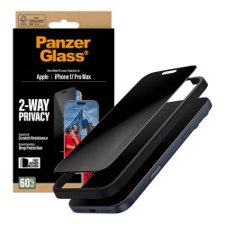 PanzerGlass 2-Way Privacy Schutzglas iPhone 17 Pro Max UWF — Buy in Cyprus with Fast Delivery