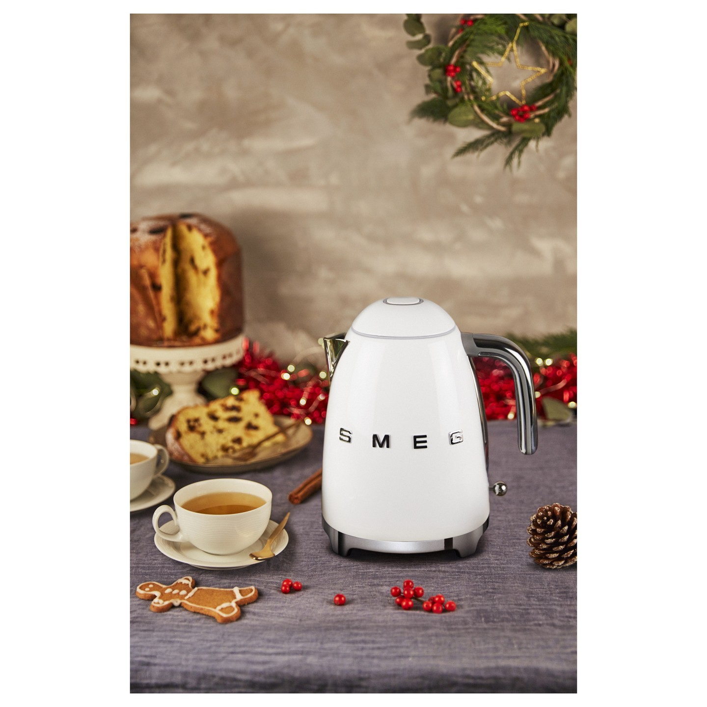 SMEG KLF03WHEU Elektrischer Wasserkocher. weiß — Buy in Cyprus with Fast Delivery