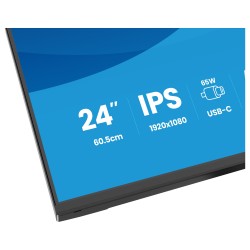 IIYAMA 60.5cm (24') XB2497HSN-B1 16:10 HDMI+DP+USB-C IPS — Buy in Cyprus with Fast Delivery
