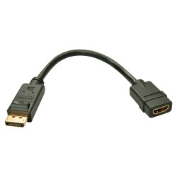 LINDY Konverter DisplayPort auf HDMI 1.3 Passiv 1080p 0.15m — Buy in Cyprus with Fast Delivery