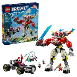 LEGO 71497 DREAMZzz Coopers Tiger-Mech und Zero's Hot Rod Auto — Buy in Cyprus with Fast Delivery