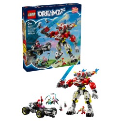 LEGO 71497 DREAMZzz Coopers Tiger-Mech und Zero's Hot Rod Auto — Buy in Cyprus with Fast Delivery