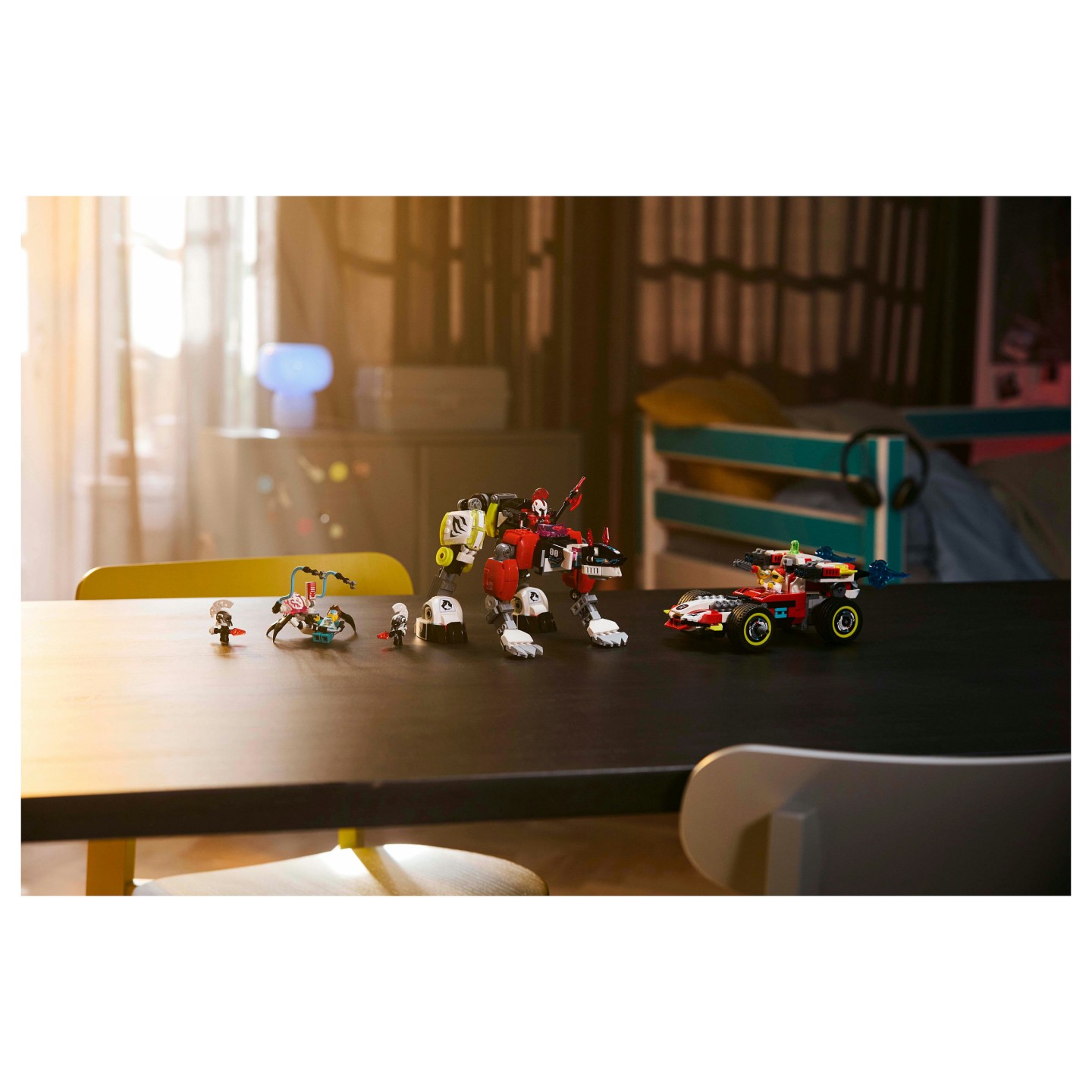 LEGO 71497 DREAMZzz Coopers Tiger-Mech und Zero's Hot Rod Auto — Buy in Cyprus with Fast Delivery