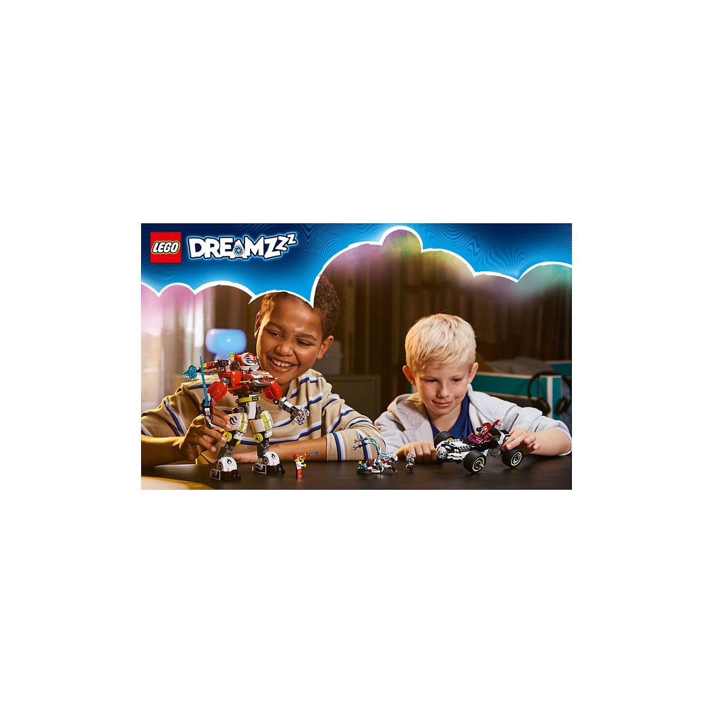 LEGO 71497 DREAMZzz Coopers Tiger-Mech und Zero's Hot Rod Auto — Buy in Cyprus with Fast Delivery
