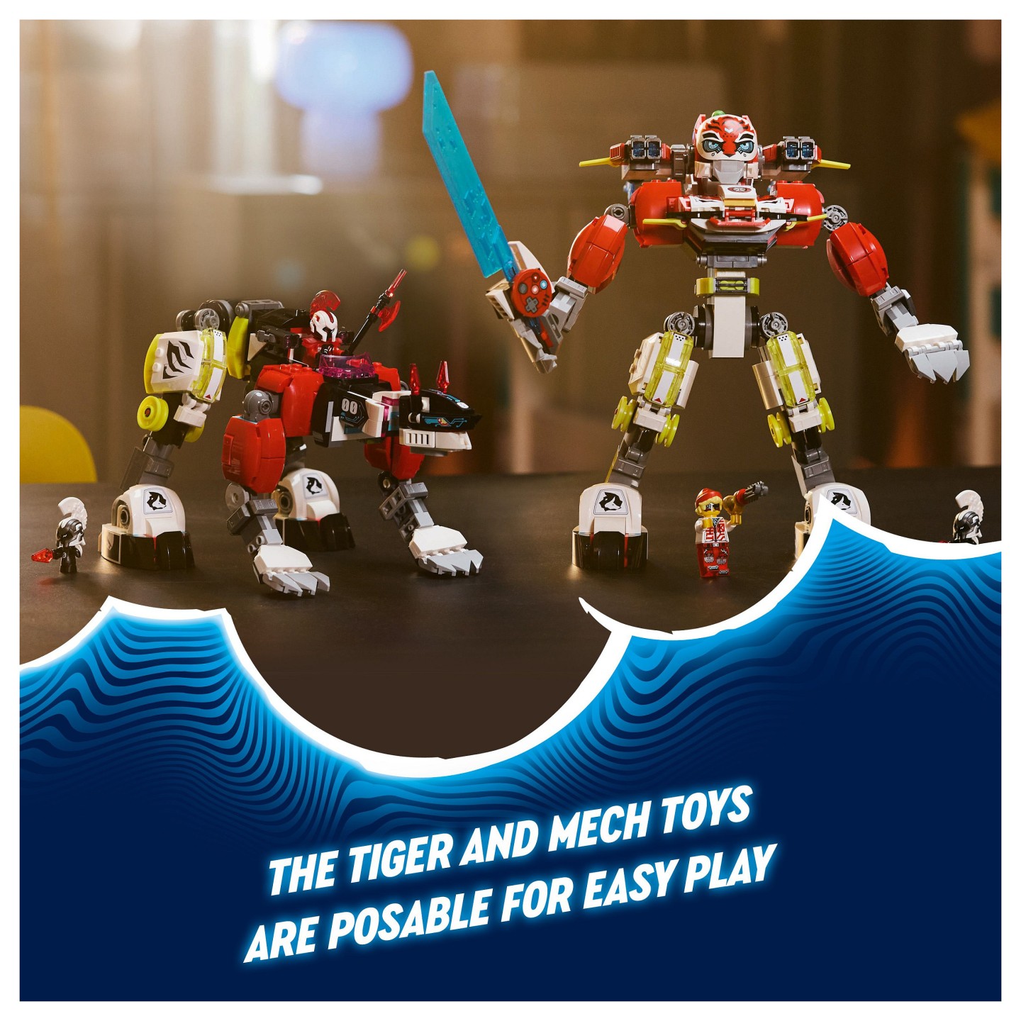 LEGO 71497 DREAMZzz Coopers Tiger-Mech und Zero's Hot Rod Auto — Buy in Cyprus with Fast Delivery