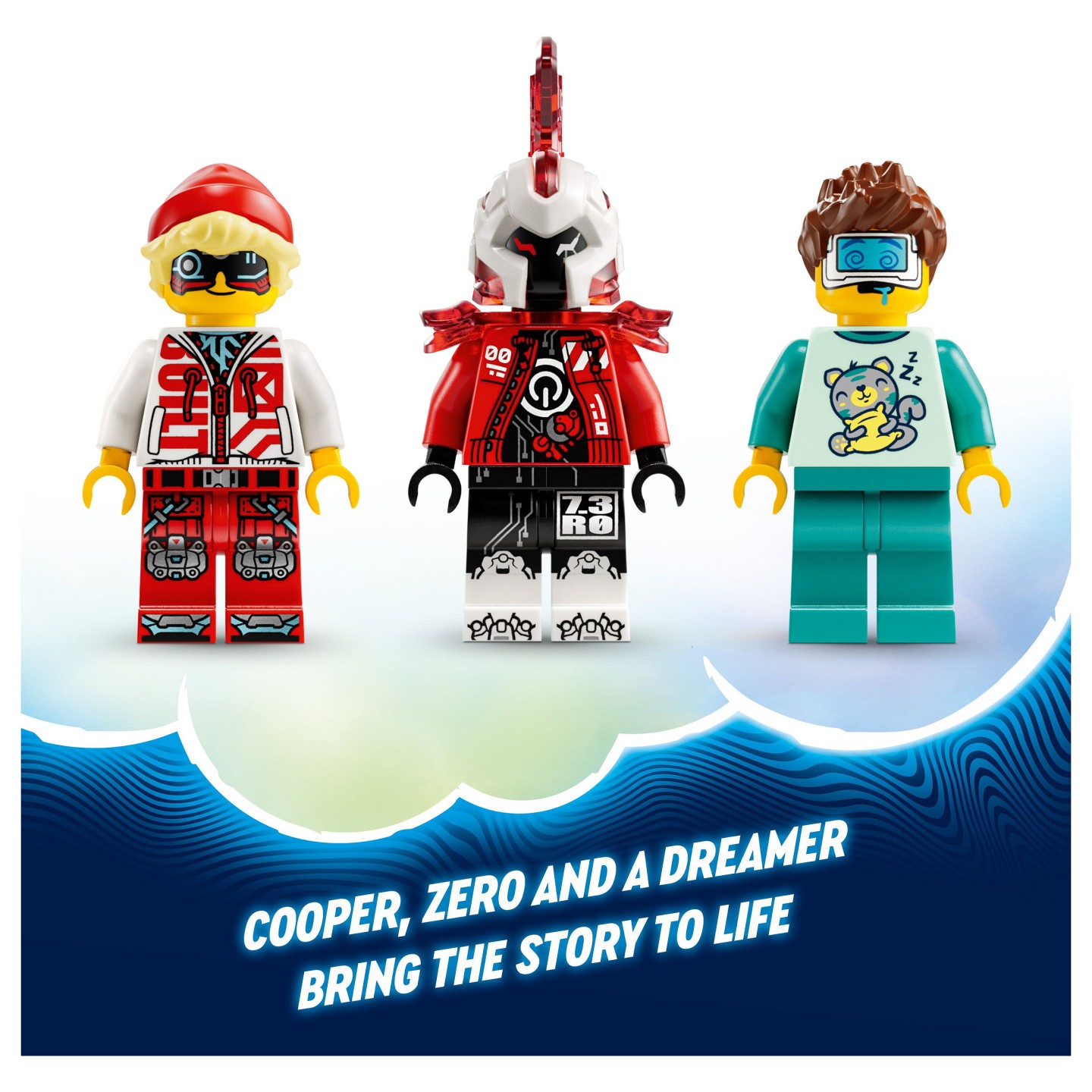 LEGO 71497 DREAMZzz Coopers Tiger-Mech und Zero's Hot Rod Auto — Buy in Cyprus with Fast Delivery