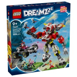 LEGO 71497 DREAMZzz Coopers Tiger-Mech und Zero's Hot Rod Auto — Buy in Cyprus with Fast Delivery