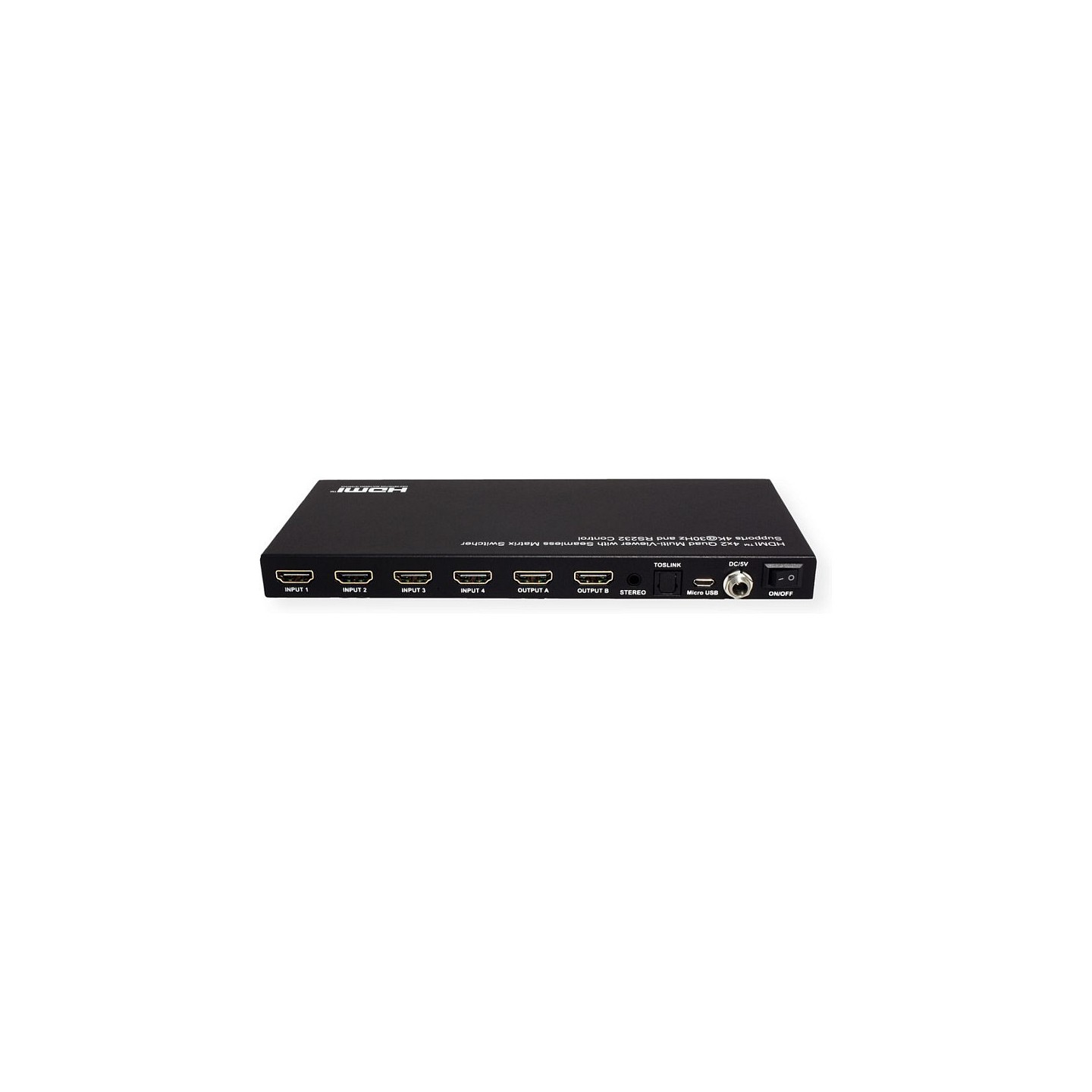 VALUE HDMI Matrix Switch. 4x2 QUAD Multi-Viewer. nahtlose Umschaltung — Buy in Cyprus with Fast Delivery