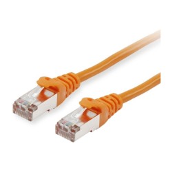 Equip Patchkabel Cat6A S FTP 2xRJ45 7.50m orange LSZH Polybeutel — Buy in Cyprus with Fast Delivery