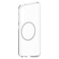 CARE Flagship Case Clear w. white QI Compatible Galaxy S25 — Buy in Cyprus with Fast Delivery
