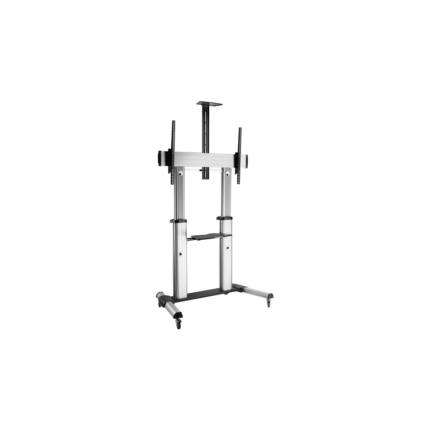 ROLINE LCD- TV-Rollstnder. 60-100 Zoll. bis 100kg. silberfarben — Buy in Cyprus with Fast Delivery