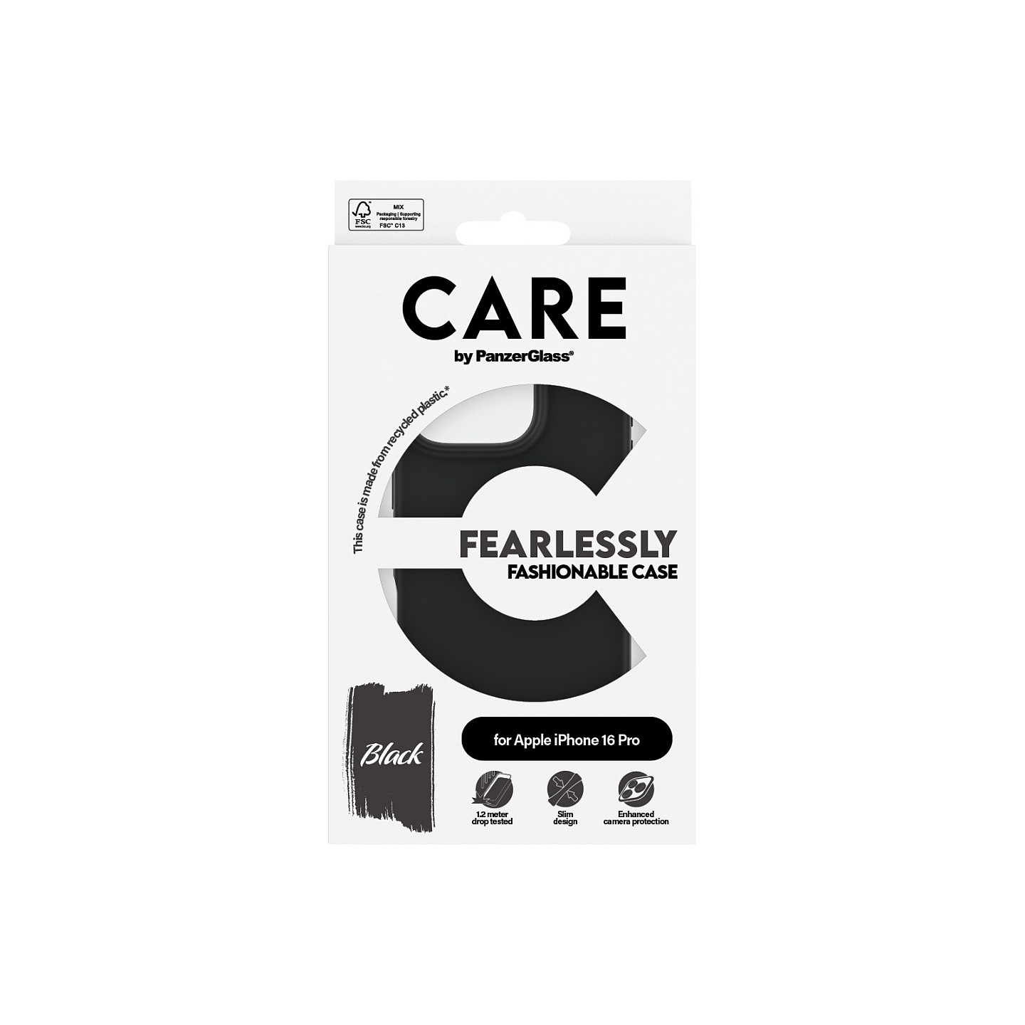 CARE Case Fashion Black iPhone 16 Pro — Buy in Cyprus with Fast Delivery