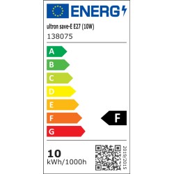 Ultron LED save-E E27 10 Watt 3000K. 810lm — Buy in Cyprus with Fast Delivery