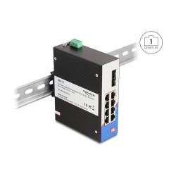 Industrie Gigabit Ethernet Switch 8 Port RJ45 2 Port SFP für Hutschiene — Buy in Cyprus with Fast Delivery