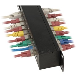 Buy Delock Patch Panel 24-Port Cat6 - Model 43295 - 19\" 1U Rack Mount, Black, 4... in Cyprus, Nicosia, Limassol, Larnaka, Pafos
