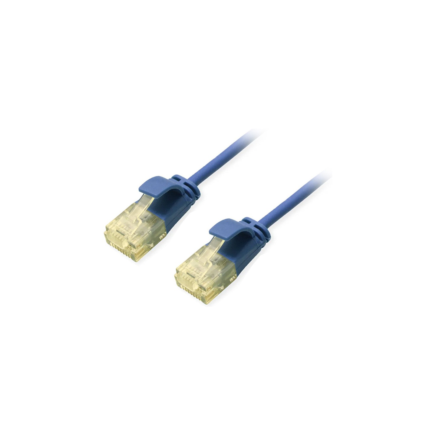 Equip Patchkabel Cat6A SlimFlex U UTP 0.15m blau LSZH 2xRJ45 Polybeutel — Buy in Cyprus with Fast Delivery