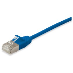 Equip Patchkabel Cat6A F FTP 2xRJ45 0.25m blau Slim LSZH Polybeutel — Buy in Cyprus with Fast Delivery