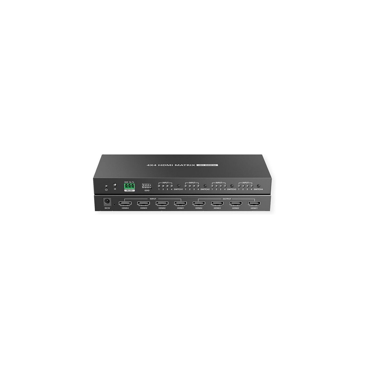 VALUE 4K HDMI Matrix Switch. 4 x 4. mit Fernbedienung — Buy in Cyprus with Fast Delivery