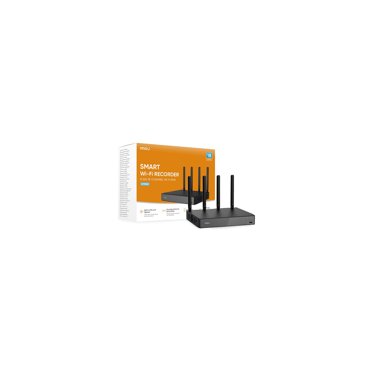 IMOU Wireless recorder 18 channel Recorder — Buy in Cyprus with Fast Delivery