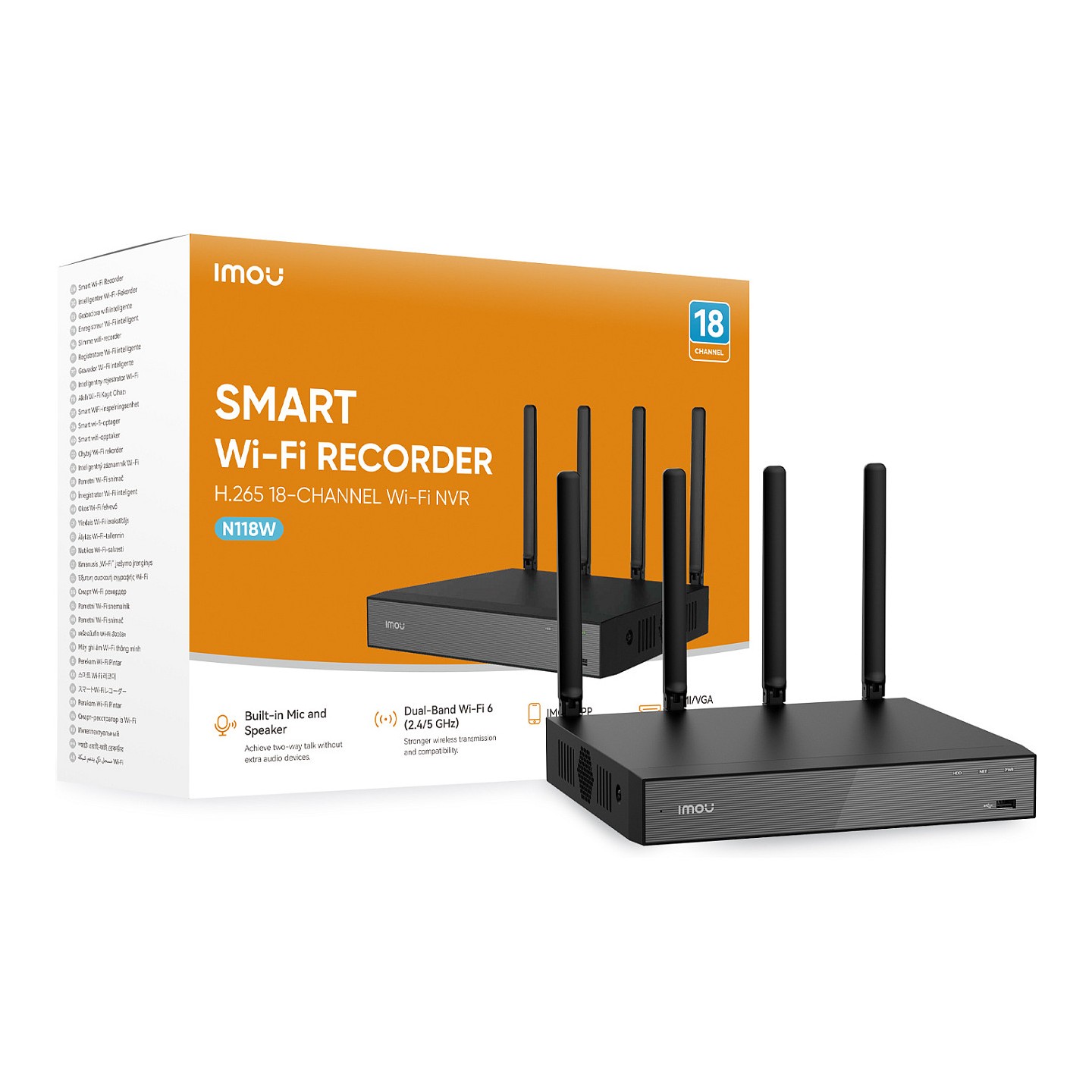 IMOU Wireless recorder 18 channel Recorder — Buy in Cyprus with Fast Delivery