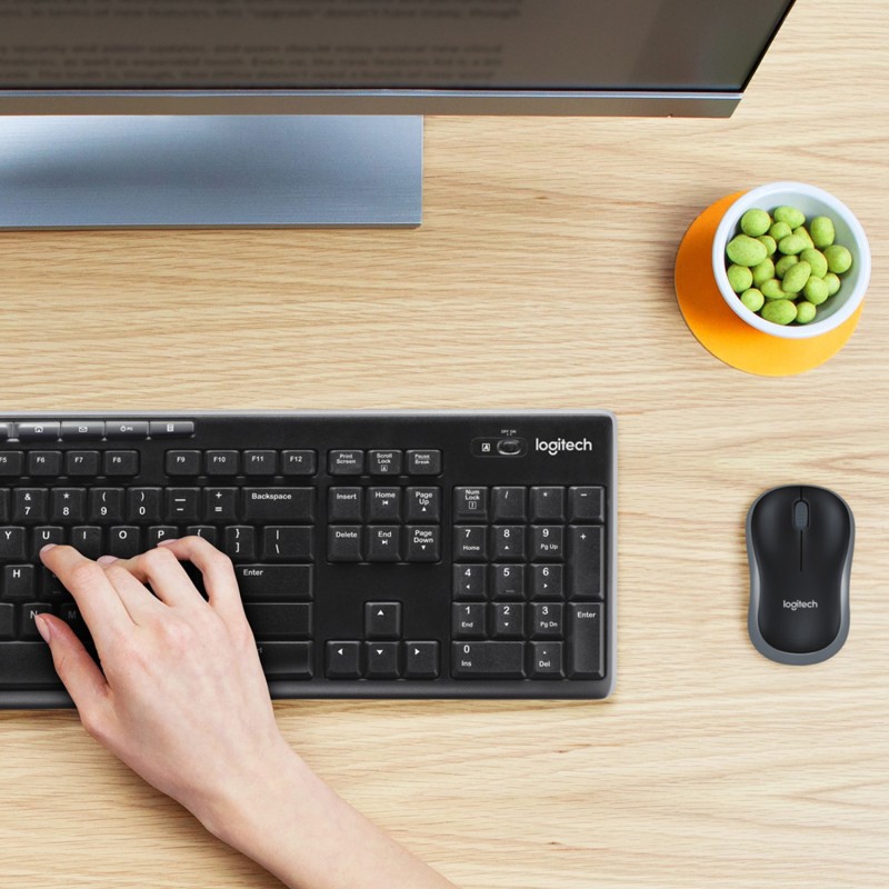 Buy Logitech MK270 Wireless Desktop Set - 920-004508 - Full-Size Black Keyboard ... in Cyprus, Nicosia, Limassol, Larnaka, Pafos