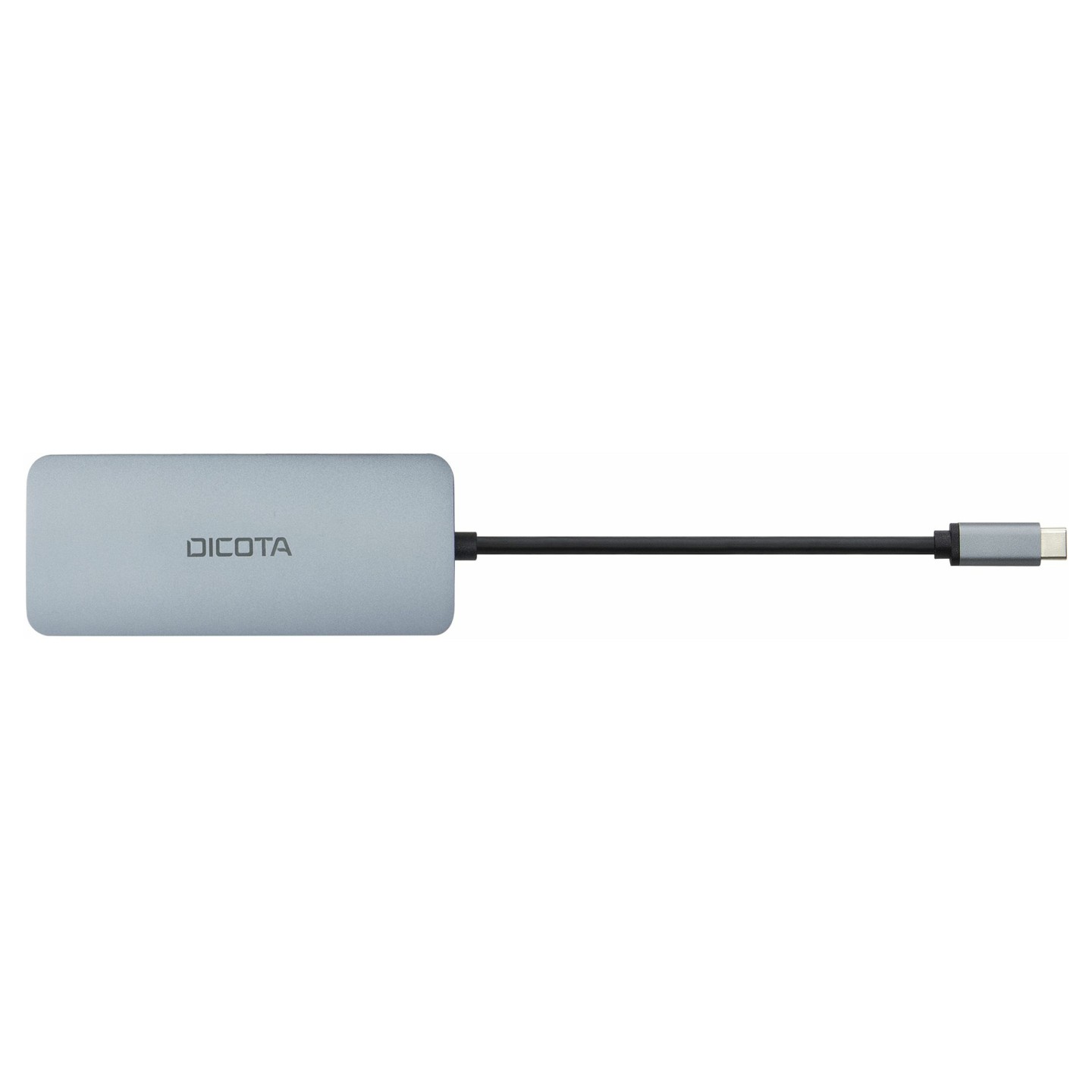 D Dicota USB-C 8-in-1 Multi Hub 4K PD 100W silver — Buy in Cyprus with Fast Delivery