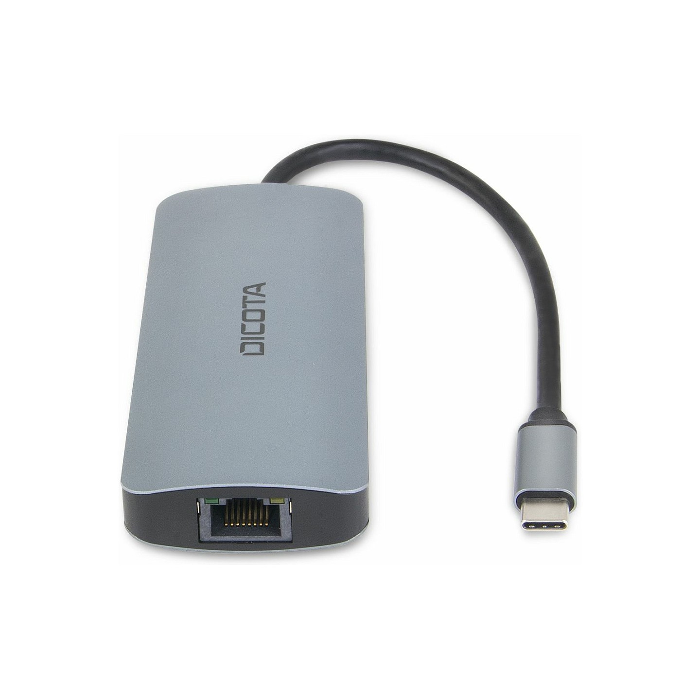 D Dicota USB-C 8-in-1 Multi Hub 4K PD 100W silver — Buy in Cyprus with Fast Delivery