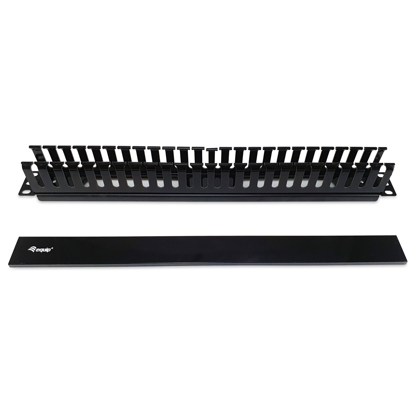 Equip 19' Kabelmanagement Panel Ausstattung schwarz — Buy in Cyprus with Fast Delivery