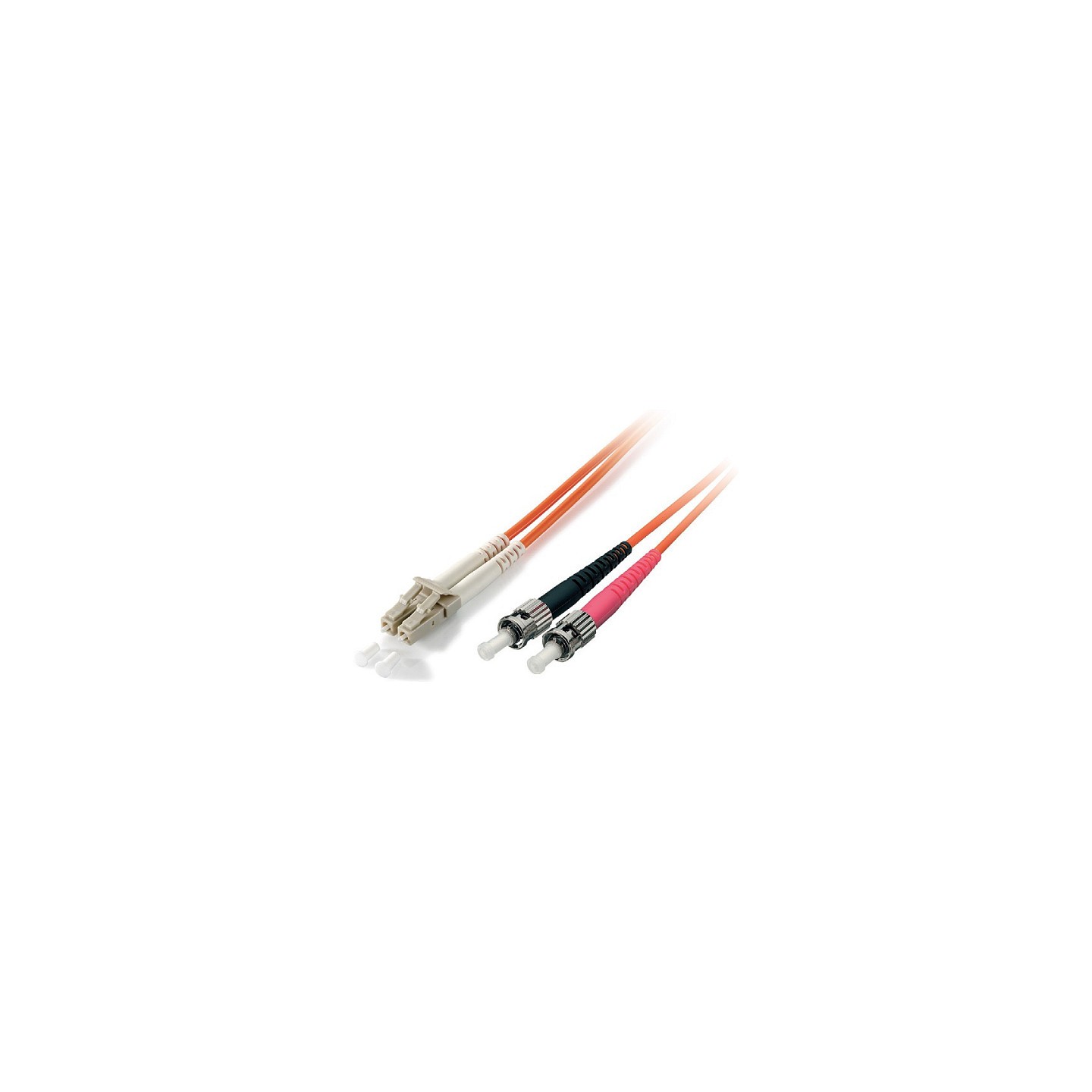 Equip LWL Patchkabel LC- to ST 5.00m Singlemode Duplex OS2 ge Polybeutel — Buy in Cyprus with Fast Delivery