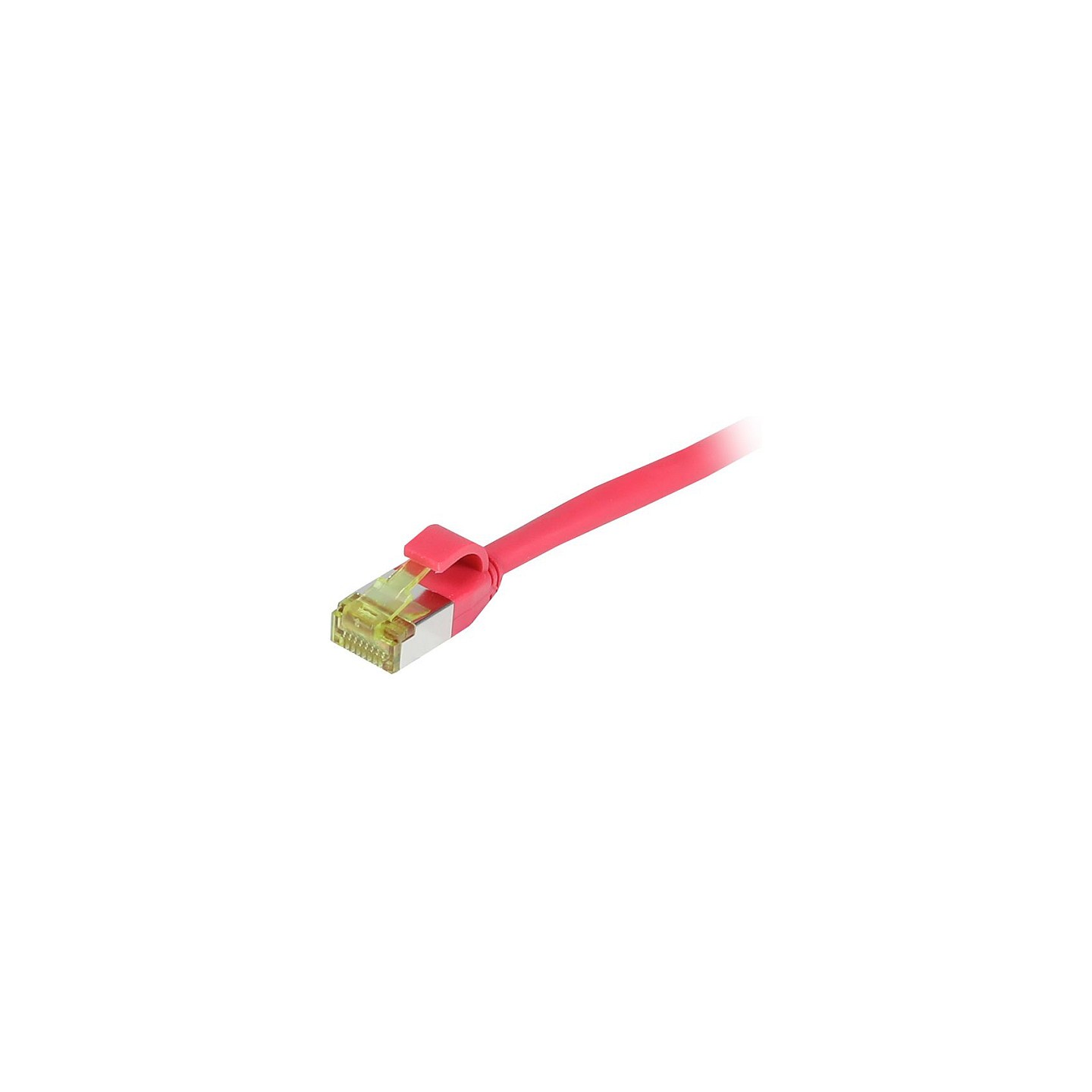 Synergy21 Patchkabel RJ45. CAT6A 500Mhz. 7.5m. rot. S-STP(S FTP). slimline rund d4.5mm. TPE LSZH(Superflex). AWG28. ...
