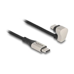 DELOCK USB 2.0 Kabel USB Type-C Stecker zu Stecker 180° 2m — Buy in Cyprus with Fast Delivery