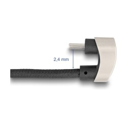 DELOCK USB 2.0 Kabel USB Type-C Stecker zu Stecker 180° 2m — Buy in Cyprus with Fast Delivery