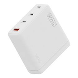 DIGITUS USB GaN Charger 140W. 3x USB-C. 1x USB-A — Buy in Cyprus with Fast Delivery
