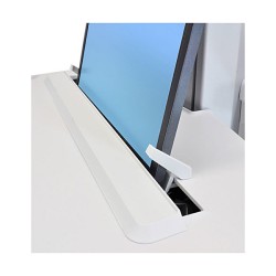 ERGOTRON StyleView Laptop-Wagen LiFe-Antrieb 2 Schublade 1x2 EU bis 43.9cm 17.3Zoll 10kg. Anhebung 51cm 40 Ah Power S...