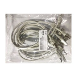 Equip Patchkabel Cat6A 10x set S FTP 2xRJ45 0.50m gr Plat. — Buy in Cyprus with Fast Delivery