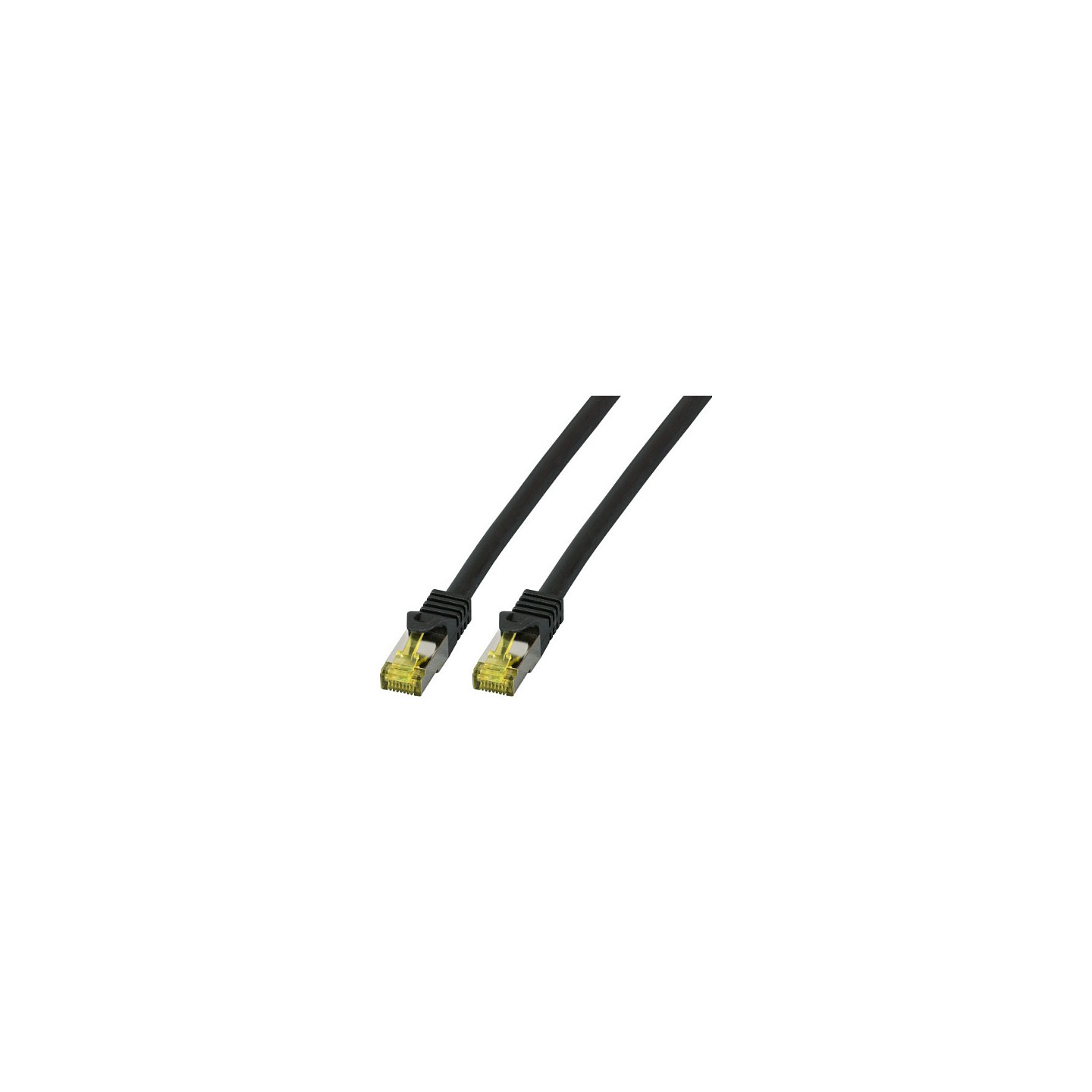 EFB RJ45 Patchk. S FTP Cat.6A LSZH Cat.7 Rohk. 3.00m schwar — Buy in Cyprus with Fast Delivery