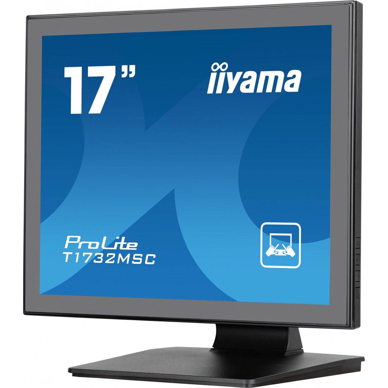 iiyama ProLite T1732MSC-B1S - 17 inch (43.2 cm) 5:4 Projective Capacitive Touchscreen, TN Panel, HDMI+DP, Black