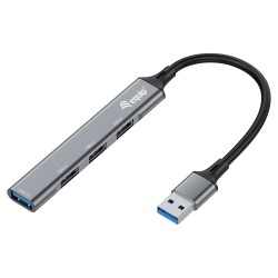 Equip USB-Hub 4-Port 3.0 - to 1x3.0 3x2.0 5Gbps o.Netzteil gr — Buy in Cyprus with Fast Delivery