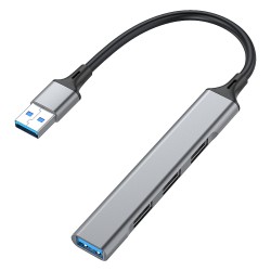Equip USB-Hub 4-Port 3.0 - to 1x3.0 3x2.0 5Gbps o.Netzteil gr — Buy in Cyprus with Fast Delivery