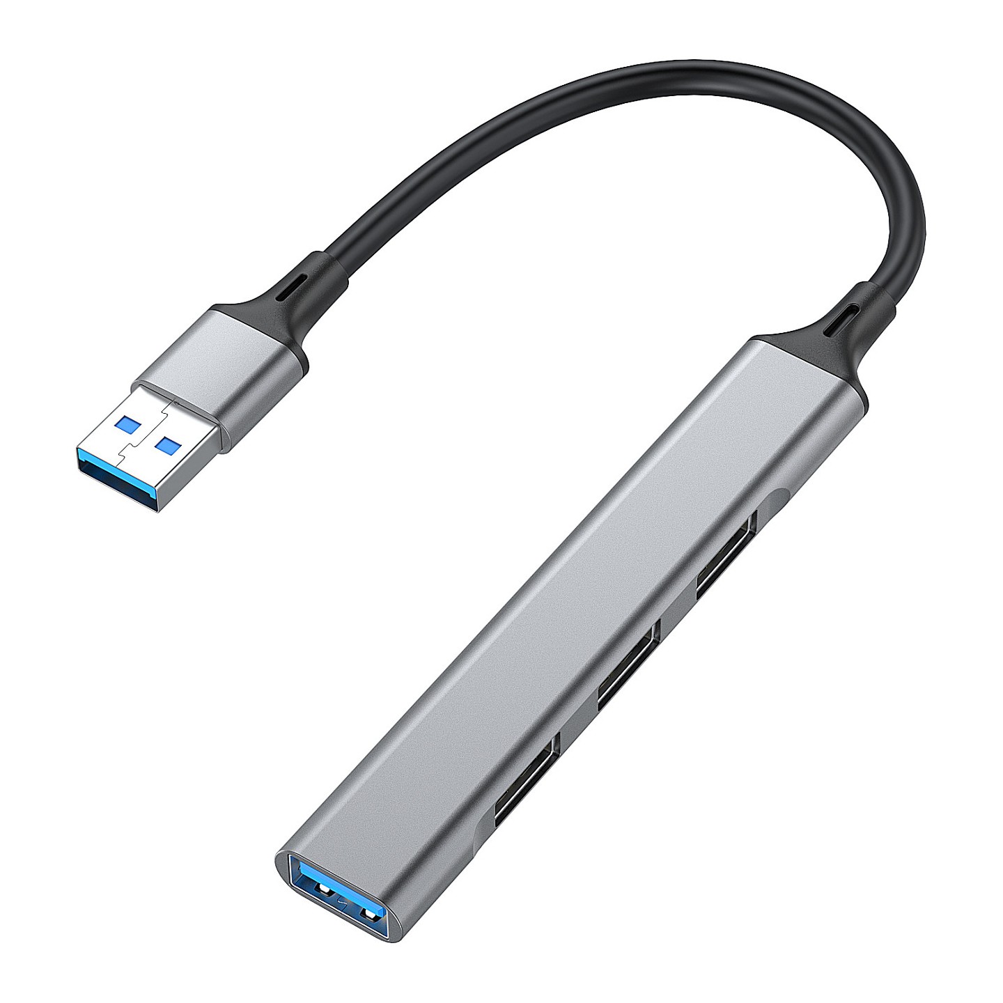 Equip USB-Hub 4-Port 3.0 - to 1x3.0 3x2.0 5Gbps o.Netzteil gr — Buy in Cyprus with Fast Delivery