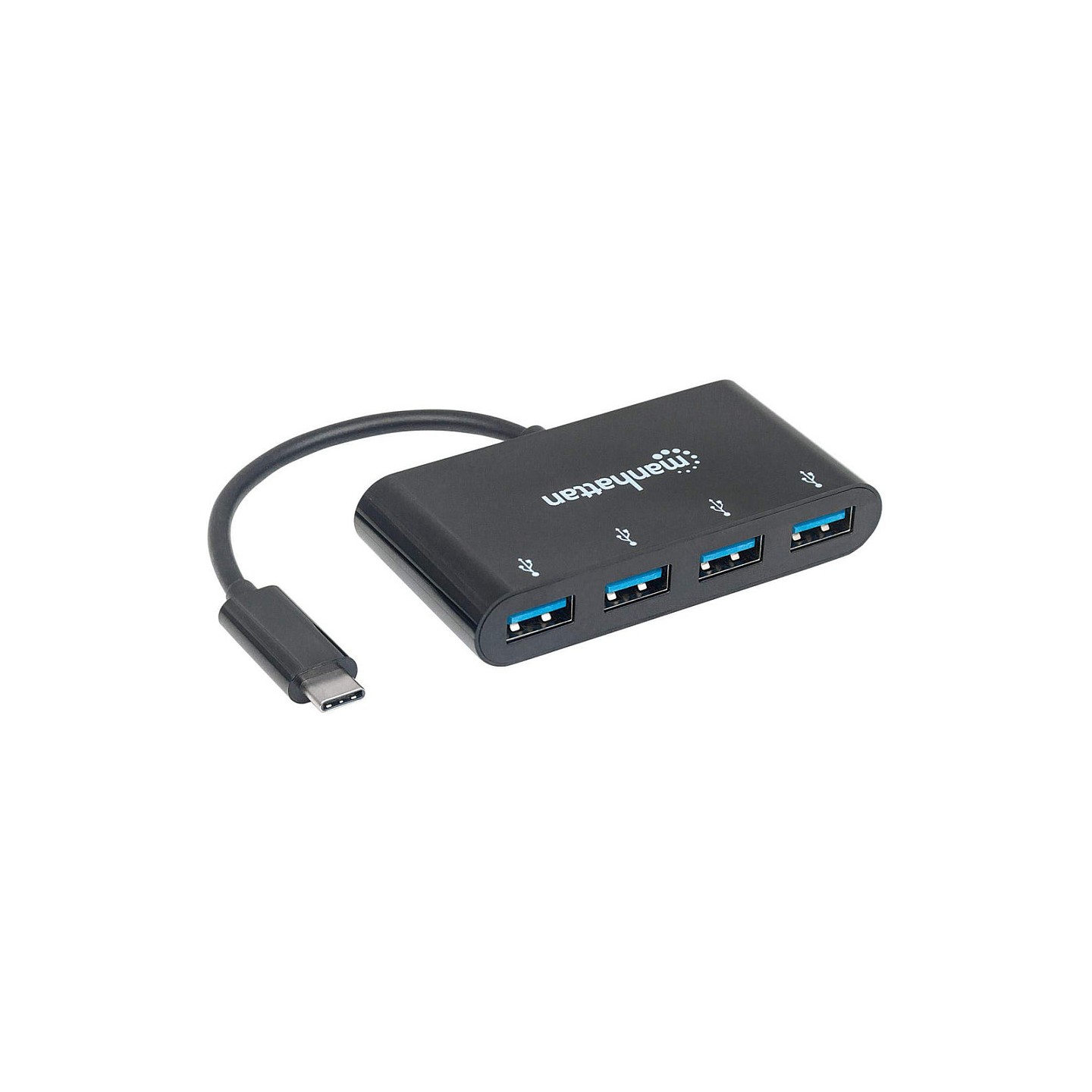MANHATTAN USB 3.1 Gen1 TypC-Hub 4 USB A-Ports Strom über USB — Buy in Cyprus with Fast Delivery