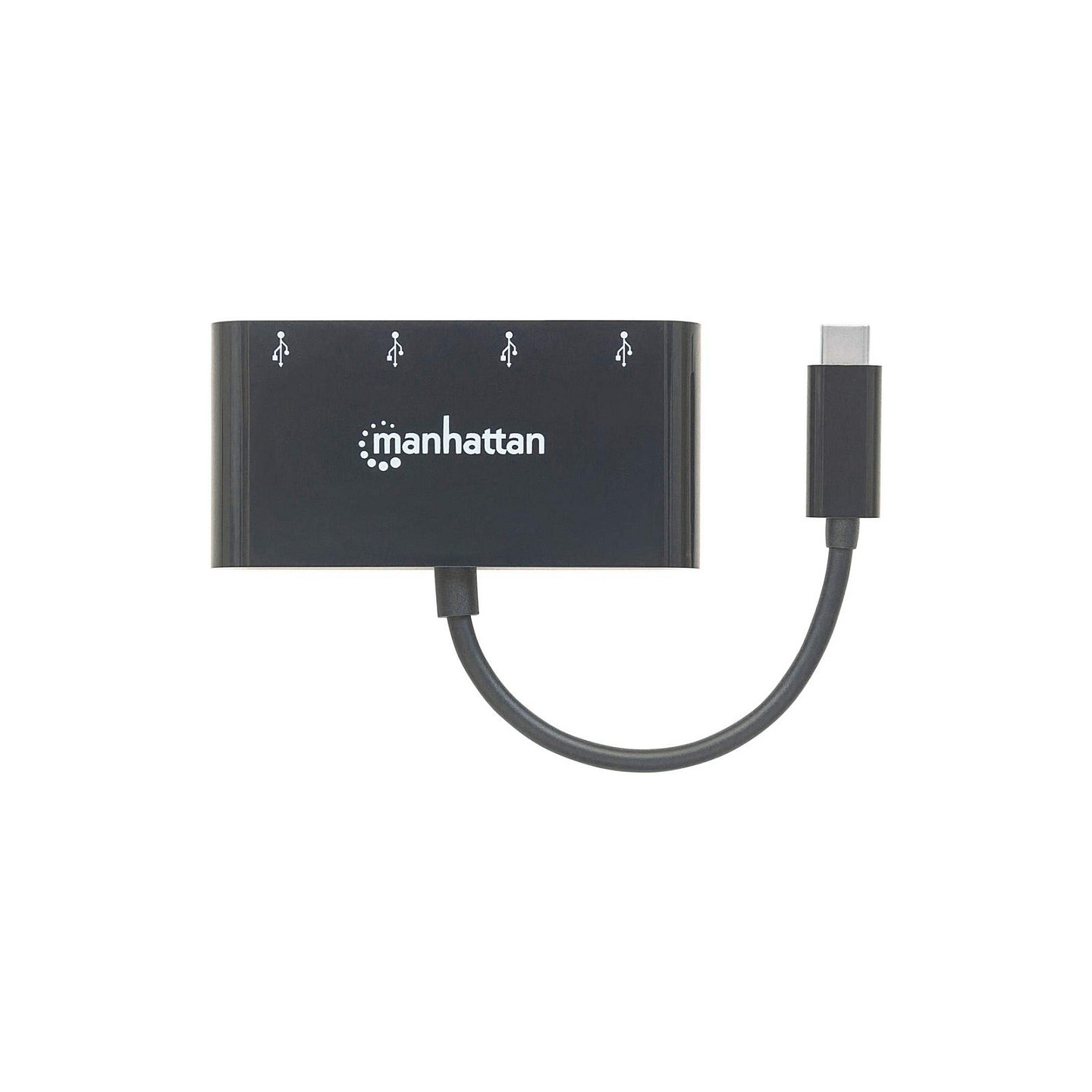 MANHATTAN USB 3.1 Gen1 TypC-Hub 4 USB A-Ports Strom über USB — Buy in Cyprus with Fast Delivery