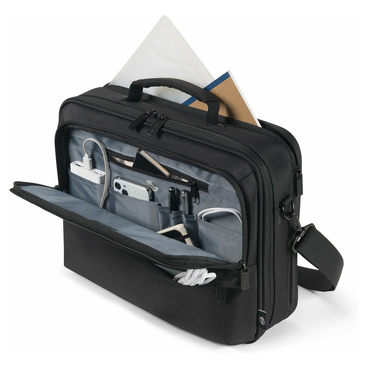 Dicota Multi Eco CORE Clamshell 13'-14.1' black — Buy in Cyprus with Fast Delivery