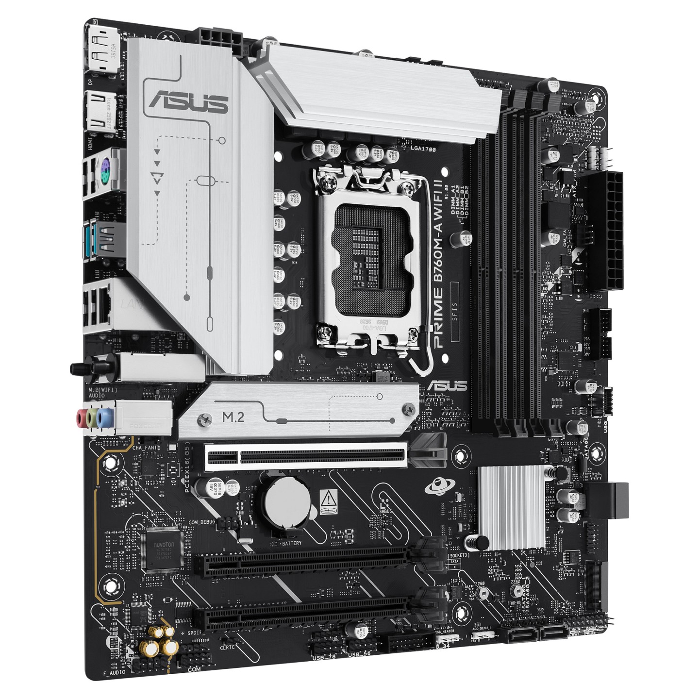 ASUS PRIME B760M-A WiFi II-mATX Mainboard Sockel 1700 HDMI DP — Buy in Cyprus with Fast Delivery