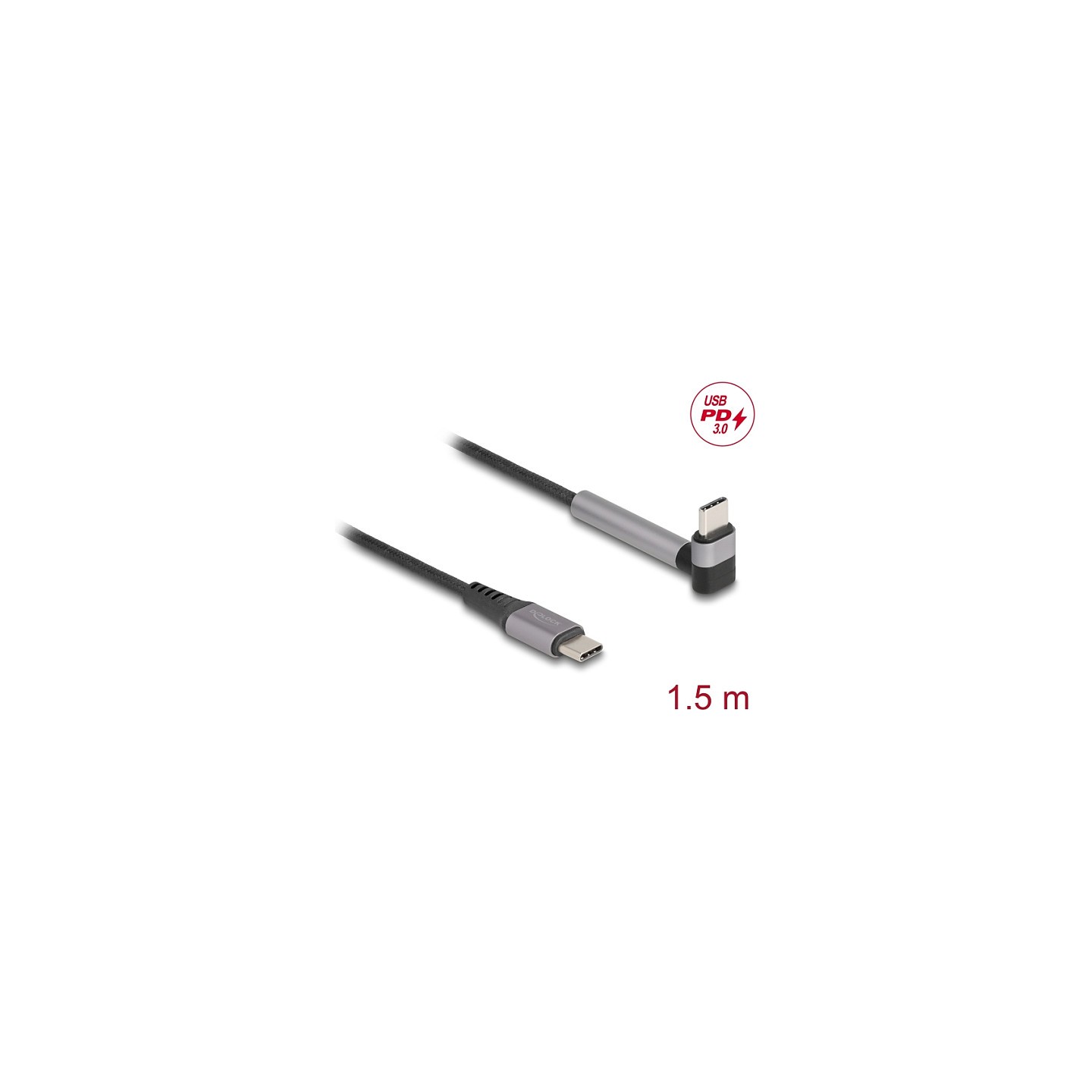 DELOCK Kabel USB 2.0 Kabel USB Type-C Stecker PD 3.0 1.5m — Buy in Cyprus with Fast Delivery