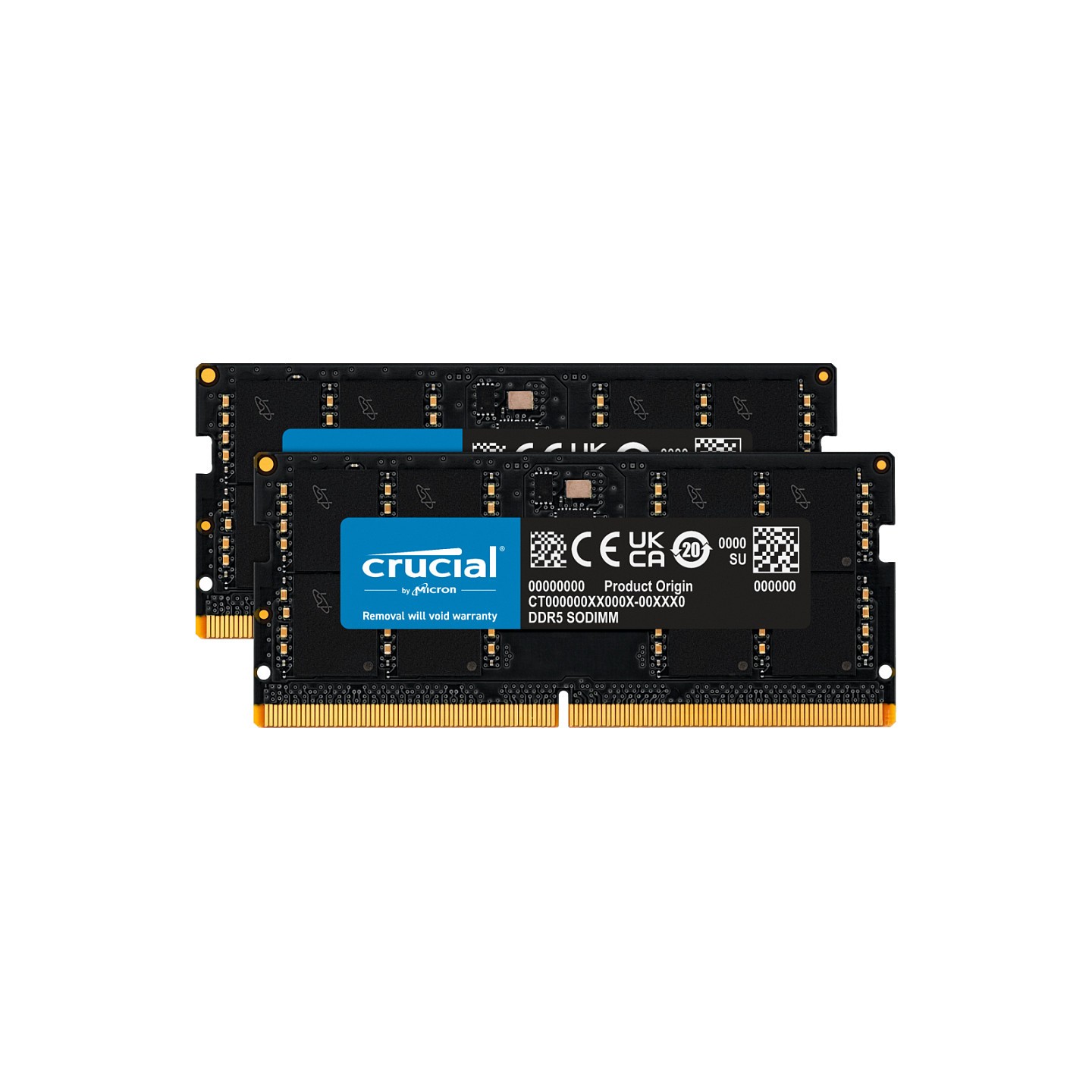 96GB PC 5600 CL46 KIT (2x48GB) Crucial — Buy in Cyprus with Fast Delivery