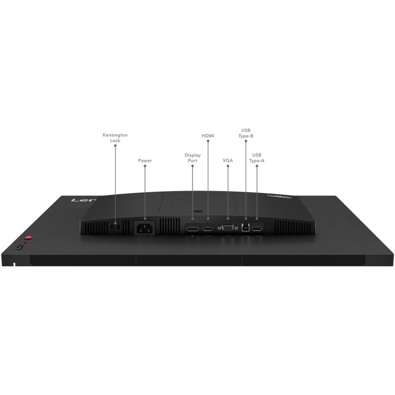 Buy Lenovo ThinkVision T24d-30 - 24" (1920x1200) IPS 16:10, 100Hz, 4ms, HDMI/DP/... in Cyprus, Nicosia, Limassol, Larnaka, Pafos