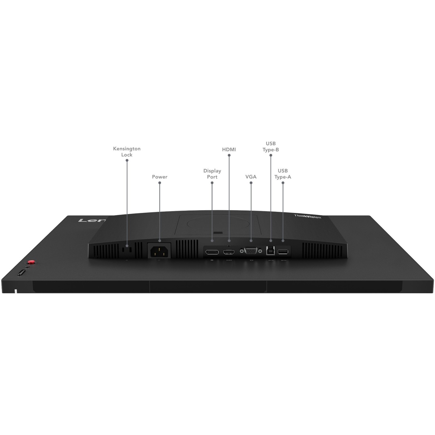 Lenovo ThinkVision T24d-30 24" WUXGA IPS 100Hz 4ms HDMI/DP/VGA Speakers Raven Black (Boxed) — Buy in Cyprus with Fast Delivery
