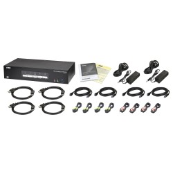 ATEN CS1924ATC 4-Port USB 3.0 4K DisplayPort KVM Switch fr ATC — Buy in Cyprus with Fast Delivery