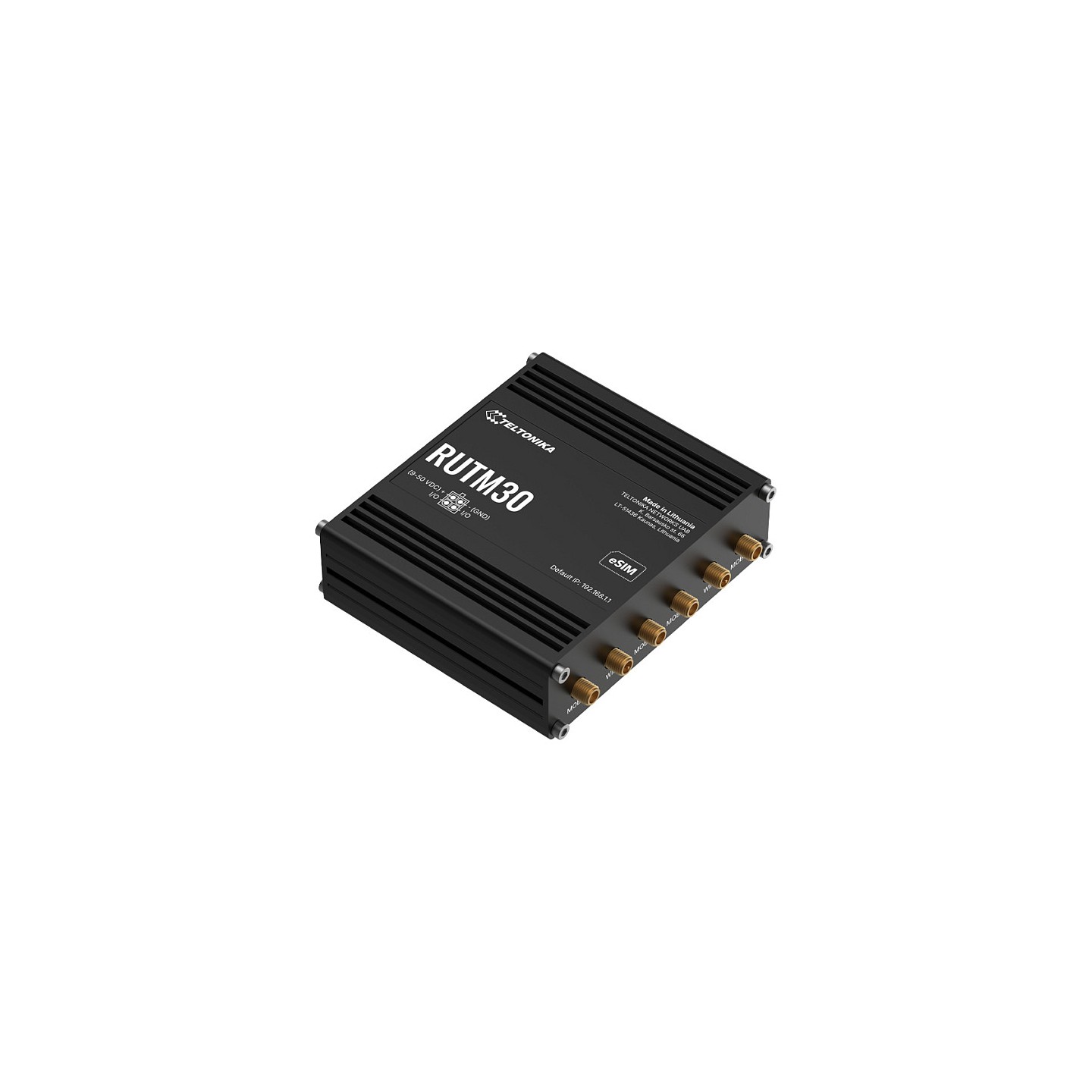TELTONIKA NETWORKS RUTM30 DUAL SIM eSIM 5G 4G LTE 3G Router — Buy in Cyprus with Fast Delivery
